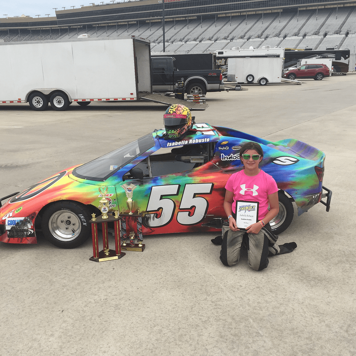Isabella Robusto finding her pace
